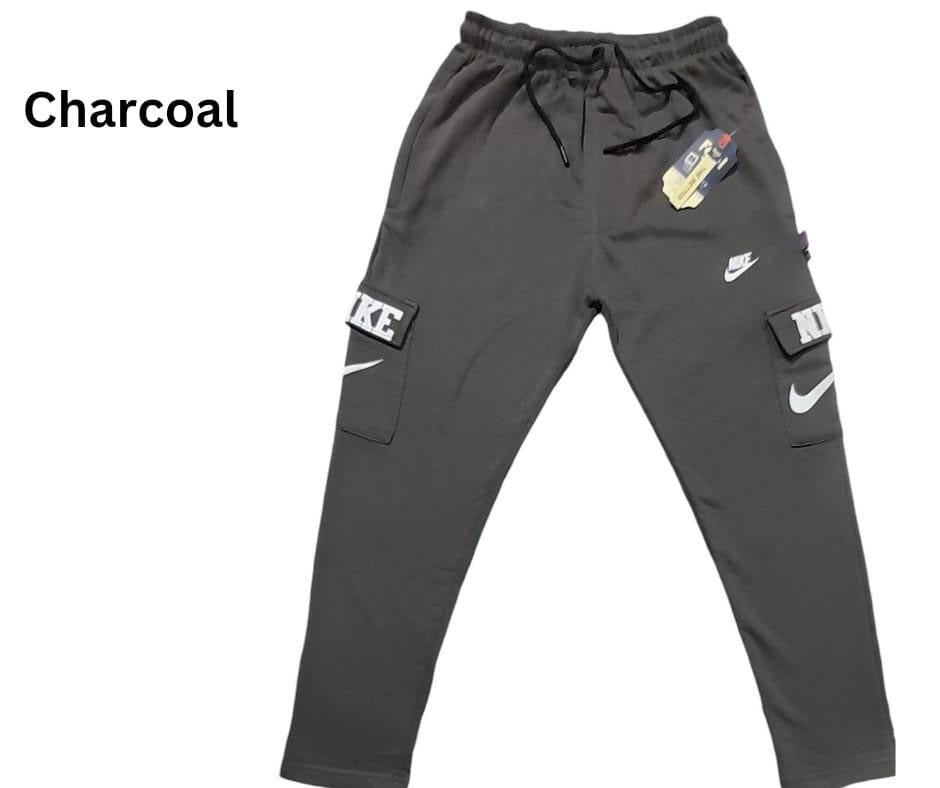 1 Pc Men’s Cotton Plain Cargo Pants