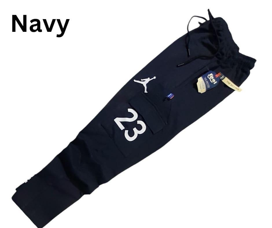 1 Pc’s Men Cotton Plain Cargo Pants- GSM 270