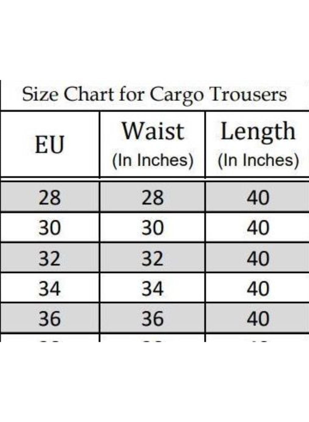 1 Pc Men’s Cotton Plain Cargo Pants