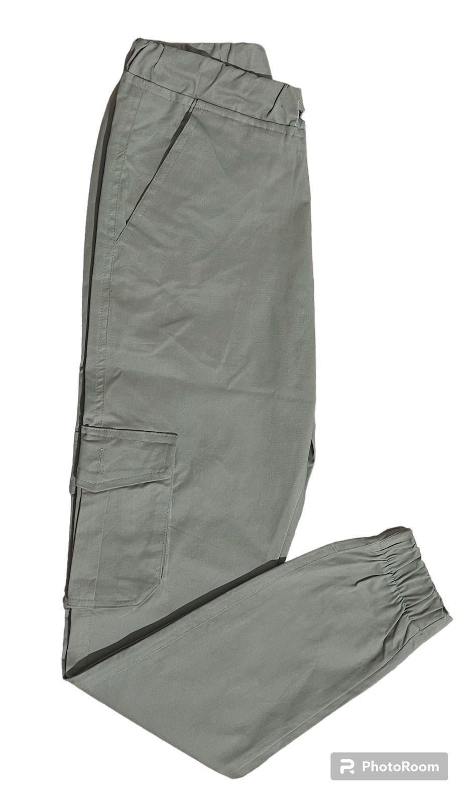 1 Pc Men’s Cotton Plain Cargo Pants