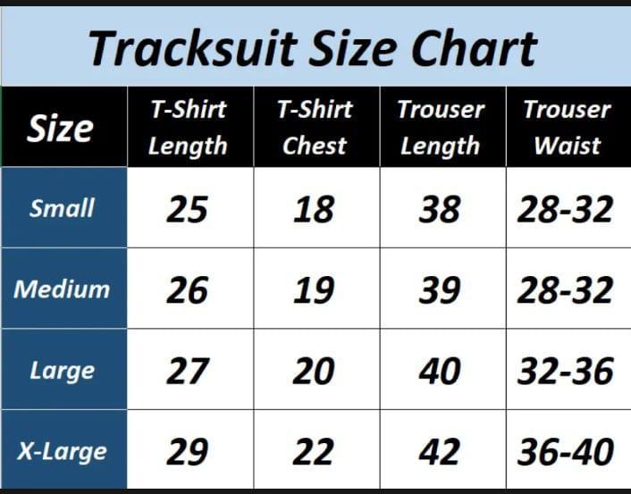 Men's Printed Jersey Track Suit - 2 Pcs Set