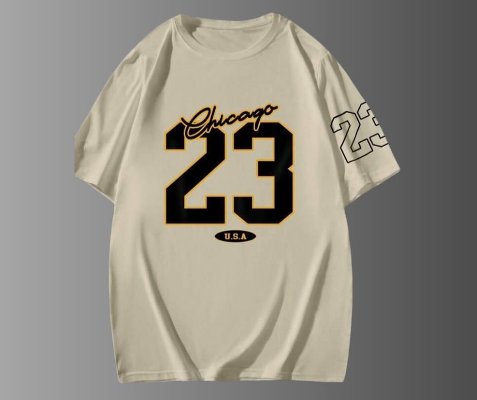 Men's Cotton Graphic Sublimation Round Neck T-Shirt - 1 Pc