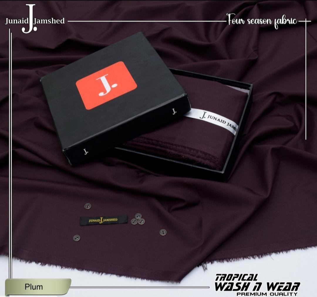 Men’s Unstitched Wash And Wear Plain Suit