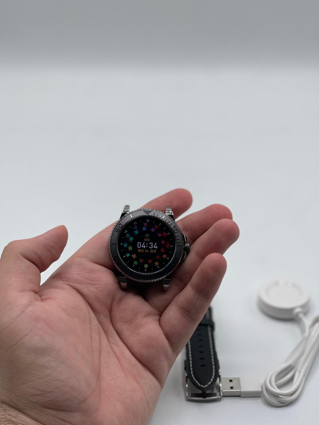 Discover the cutting-edge Smart Watch Model 1210, designed for optimal health and fitness tracking. Featuring Bluetooth 5.3 for seamless connectivity, heart rate monitoring, and GPS