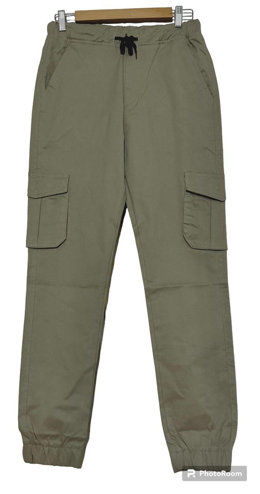 1 Pc Men’s Cotton Plain Cargo Pants